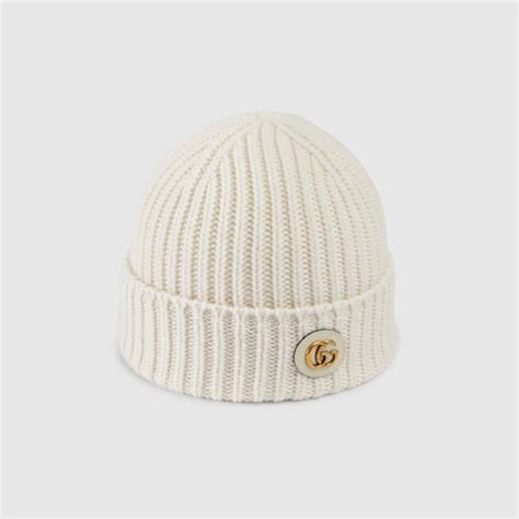 cappello gucci donna lana|Gucci Cappello in lana cashmere con Doppia G.